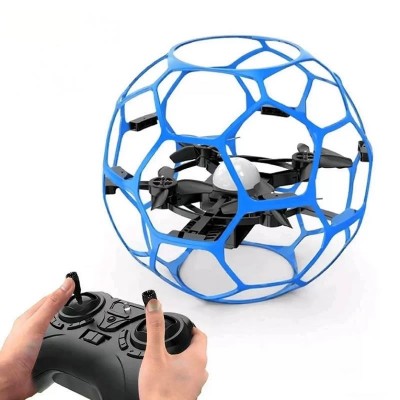 Brushless Motor Soccer Drone, 200mm RC Quadcopter for Youth Training & Racing