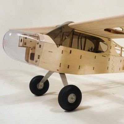 30E J3 Cub RC Airplane, 1.2m Balsa Wood Kit for RC Flying, Beginner Friendly