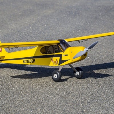 30E J3 Cub RC Airplane, 1.2m Balsa Wood Kit for RC Flying, Beginner Friendly