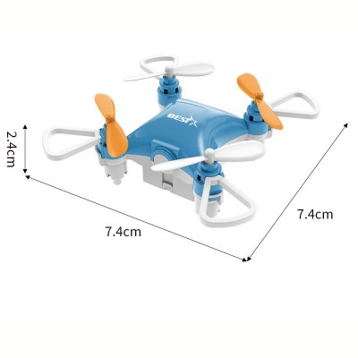 Mini Pocket Drone, Altitude Hold 4-Axis RC Quadcopter for Indoor Flying