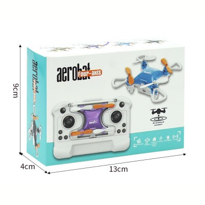 Mini Pocket Drone, Altitude Hold 4-Axis RC Quadcopter for Indoor Flying
