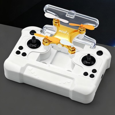 Mini Pocket Drone, Altitude Hold 4-Axis RC Quadcopter for Indoor Flying