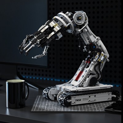 Electric Robotic Arm Building Blocks 800+PCS STEM Toy for Kids 7-14