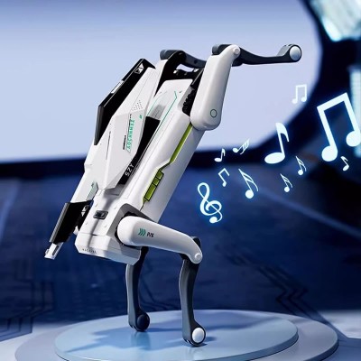 AI Smart Robot Dog Voice Control Bionic RC Mechanical Dog with Water Bullet Launch
